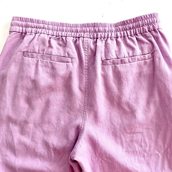 J. Crew Purple Sweatpants Elastic Cuffs Relaxed Fit - Picture 6 of 13